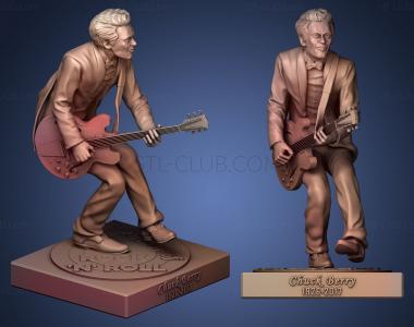 3D model chuck berry (STL)